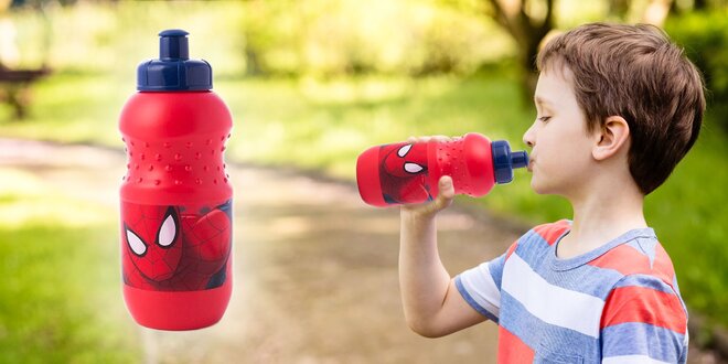 Detská fľaša Spiderman