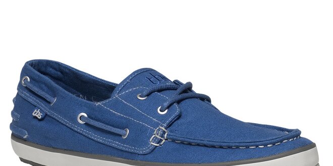 Pánske modré textilné topánky TBS
