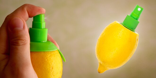 Kreatívny odšťavovač na citróny + miska