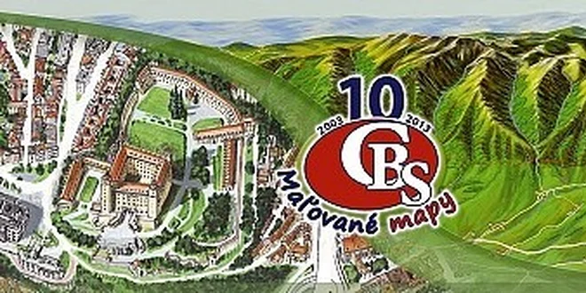 3 v 1 maľované mapy pre milovníkov Slovenska