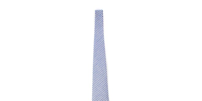 Pánska pruhovaná kravata Caramelo
