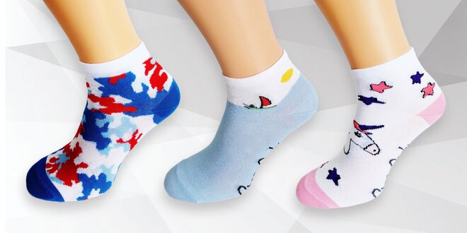 Dámske Crazy Socks bláznivé ponožky