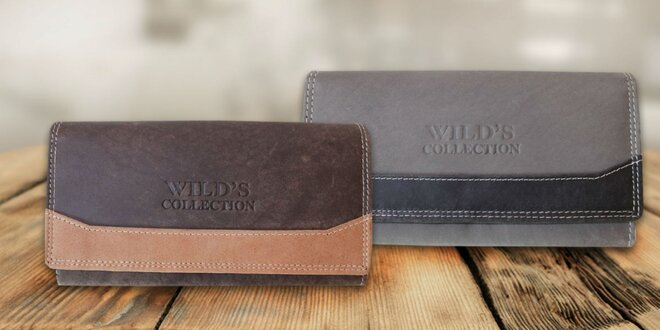 Dámska kožená peňaženka Wild