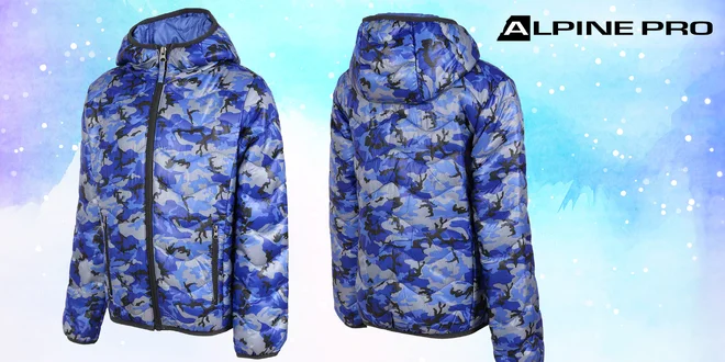 Detská zateplená bunda Alpine Pro s impregnáciou