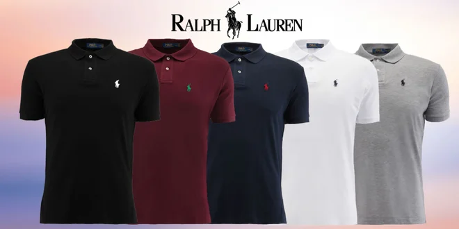 Pánske bavlnené polokošele Ralph Lauren