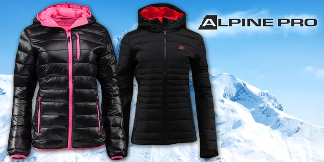 Buďte pripravené na zimu: dámske bundy Alpine Pro s impregnačnou vrstvou DWR