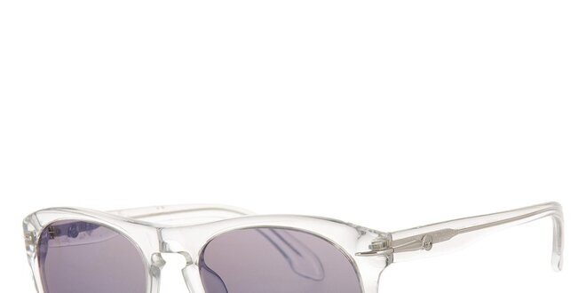 Pánske transparentné slnečné okuliare Calvin Klein s tmavými sklami