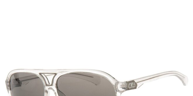Pánske transparentné slnečné okuliare Calvin Klein