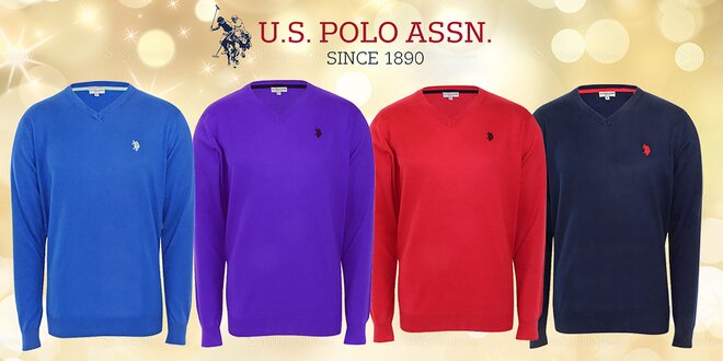 Pánske bavlnené svetre U.S. POLO ASSN