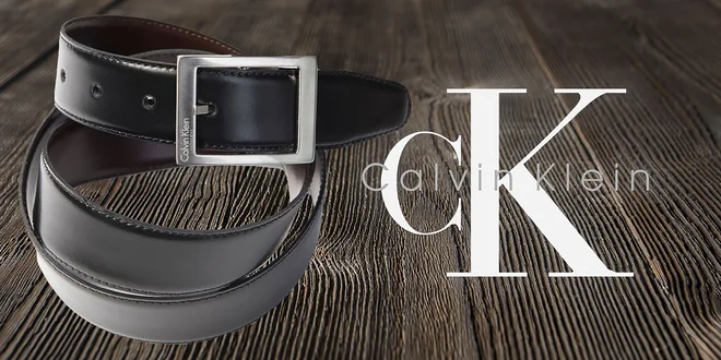 Pánske luxusné kožené opasky Calvin Klein