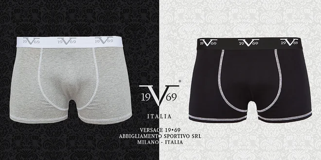 Balenie 2 pohodlných boxeriek Versace 19.69