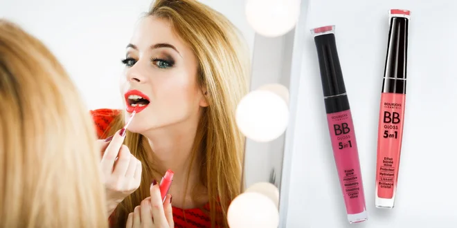 Lesk na pery Bourjois v dvoch odtieňoch