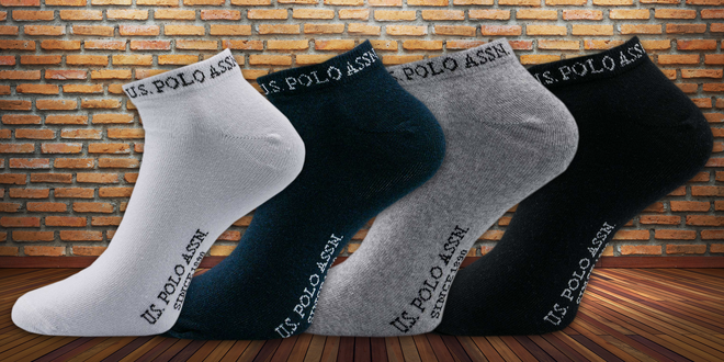 Balenie 3 párov ponožiek U. S. Polo ASSN