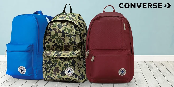 Batohy Converse všetkých farieb pre milovníkov klasiky