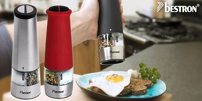 Elektrické mlynčeky na korenie Bestron