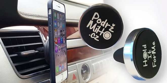 Magnetický držiak na telefón PodržMiHo / HoldItForMe
