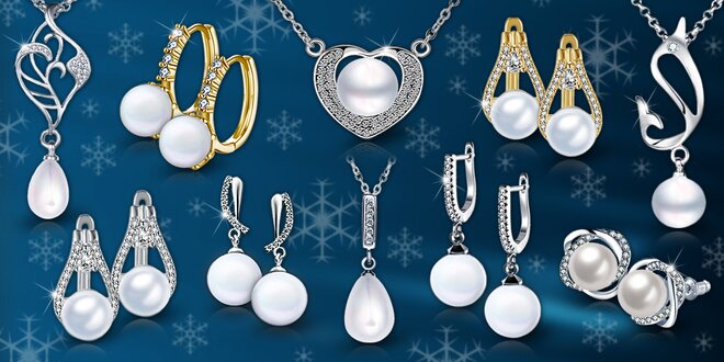 Elegantné perlové šperky - nová kolekcia