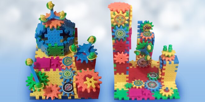 Detská pohyblivá stavebnica Toy Set Box