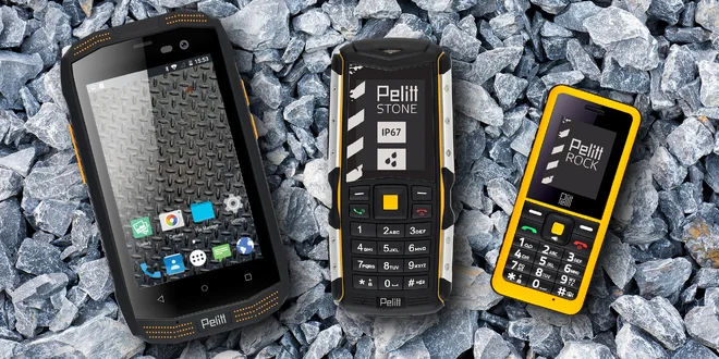 Outdoorové telefóny Pelitt odolné voči nárazom