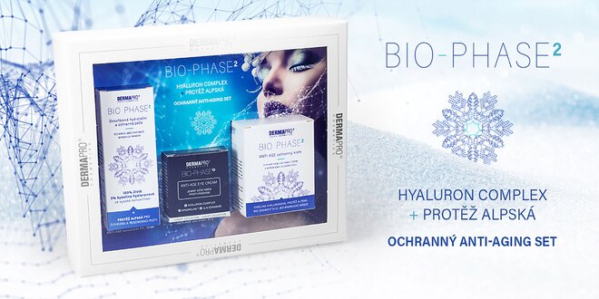 Luxusná darčeková kazeta BIO-PHASE2® s kyselinou hyalurónovou