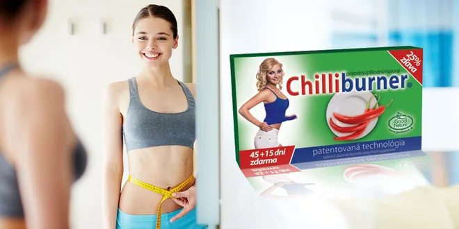 CHILLIBURNER - podpora chudnutia 60 tbl.