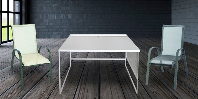 Konferenčná či záhradná stolička a stôl Linder Exclusiv