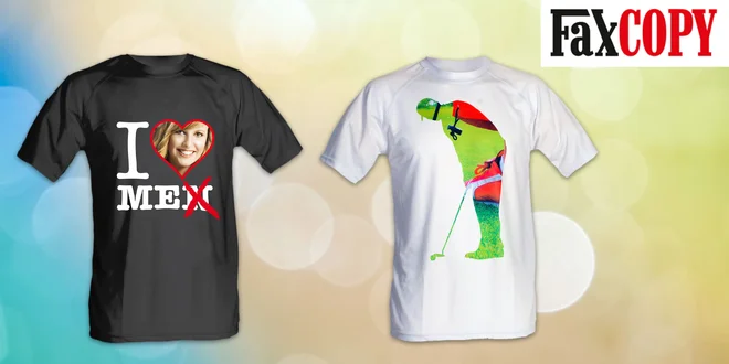 Vaše originálne tričko od FaxCOPY