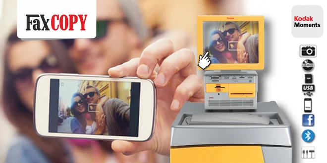 Tlač digitálnych fotografí na počkanie vo FaxCOPY