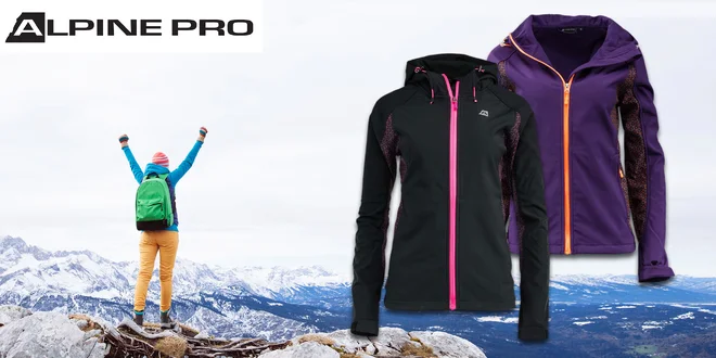 Dámska softshellová bunda Alpine Pro CLAUDA