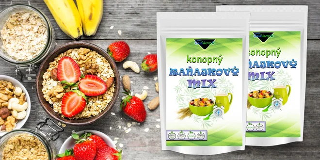 Ideálny štart dňa s konopným raňajkovým mixom