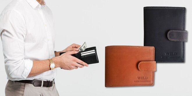 Pánska elegantná peňaženka WILD