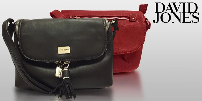 Dámské praktické crossbody kabelky David Jones
