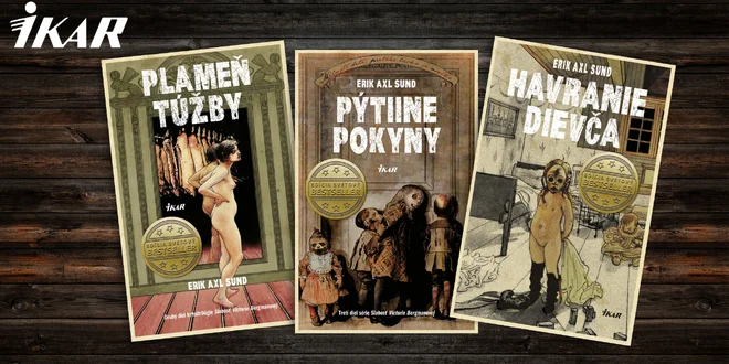 Trilógia mrazivých príbehov z drsného severu!