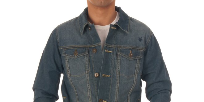 Pánska modrá džínsová bunda Zoo York