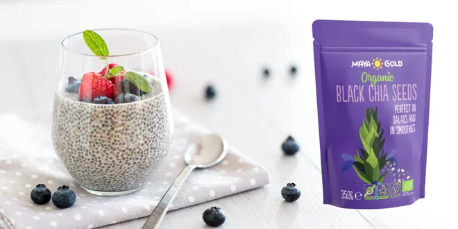 BIO CHIA semienka - zázrak plný vlákniny a antioxidantov