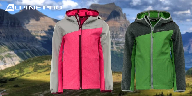 Detská softshellová bunda Alpine Pro BELLO