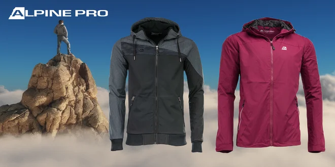 Pánske jarné bundy Alpine Pro
