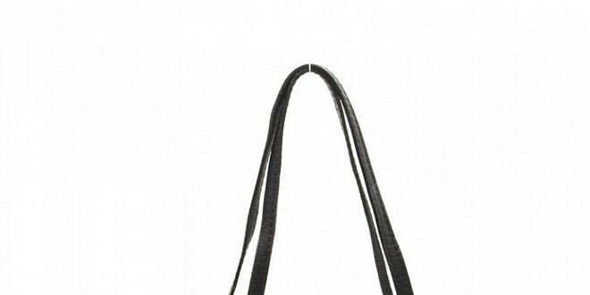 Dámska čierna kabelka so strapcom Free for Humanity