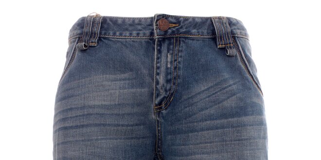 Pánske džínsové kraťasy s obnoseným efektom Lee Cooper