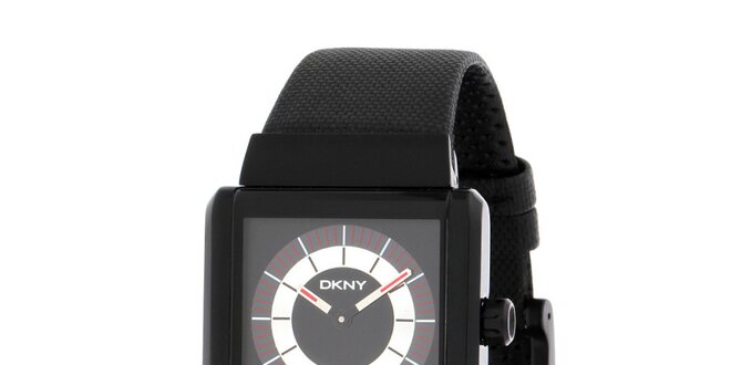 Pánske čierne hodinky DKNY
