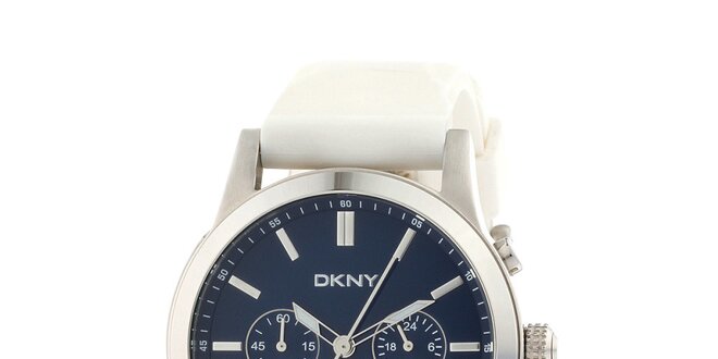 Pánske biele hodinky DKNY