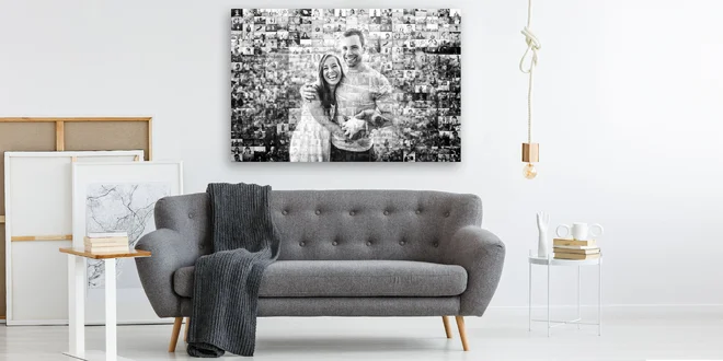 Mozaikový obraz z vlastných fotografií