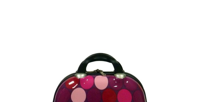 Dámsky ružový kozmetický kufrík Lulu Castagnette