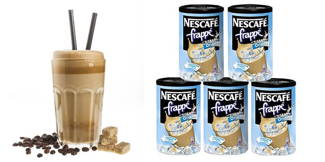 Ľadová káva Nescafé frappé: pravé letné osvieženie
