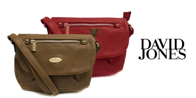 Dámské praktické crossbody kabelky David Jones