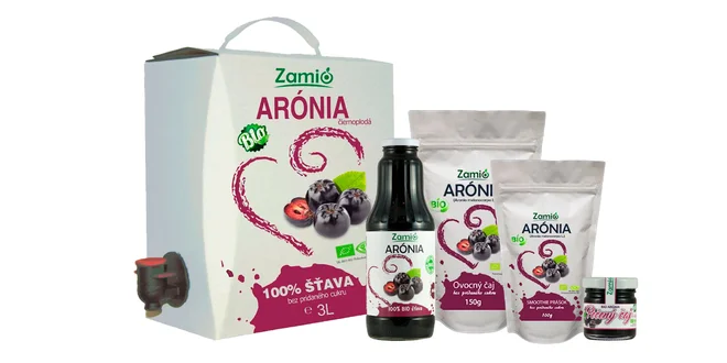 BIO produkty z arónie Zamio s liečivými účinkami