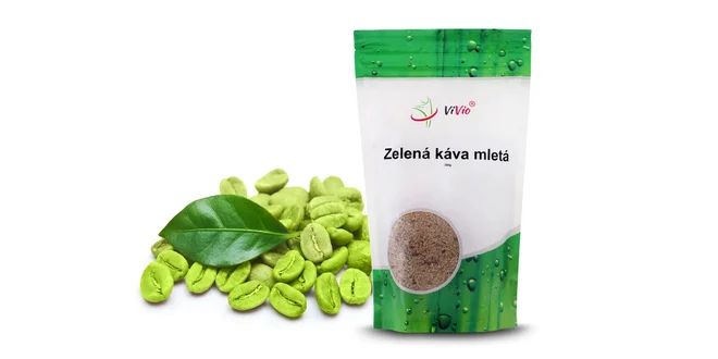 Mletá zelená káva - zdravie a štíhla línia