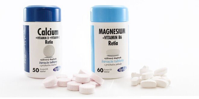 Kalcium a magnézium pre fit pocit po celý rok