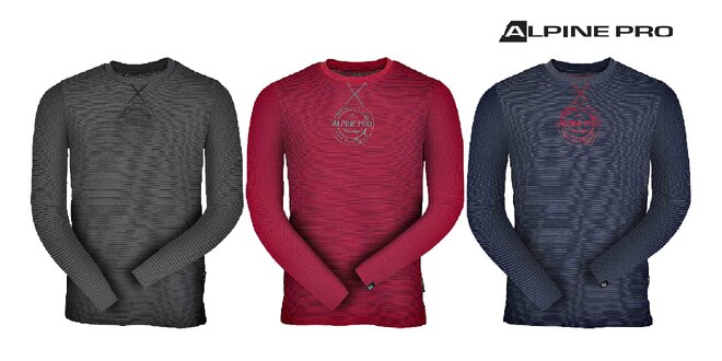 Pánske tričko, dlhý rukáv: Alpine Pro Perkos!