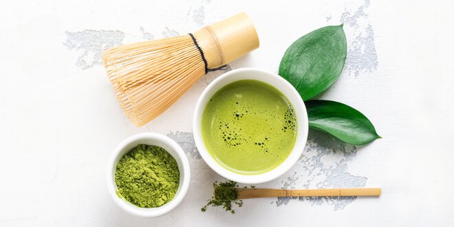 Matcha zelený čaj, tradičný samurajský nápoj!